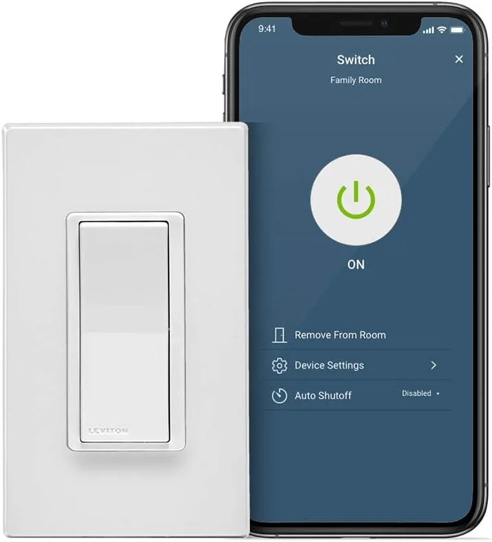 Cover Image for Leviton Decora Smart Wi-Fi Switch