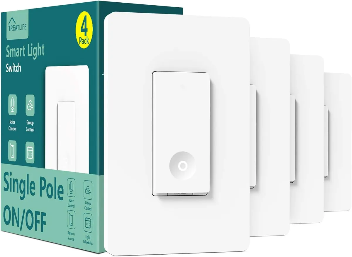 Cover Image for Treatlife Smart Light Switch
