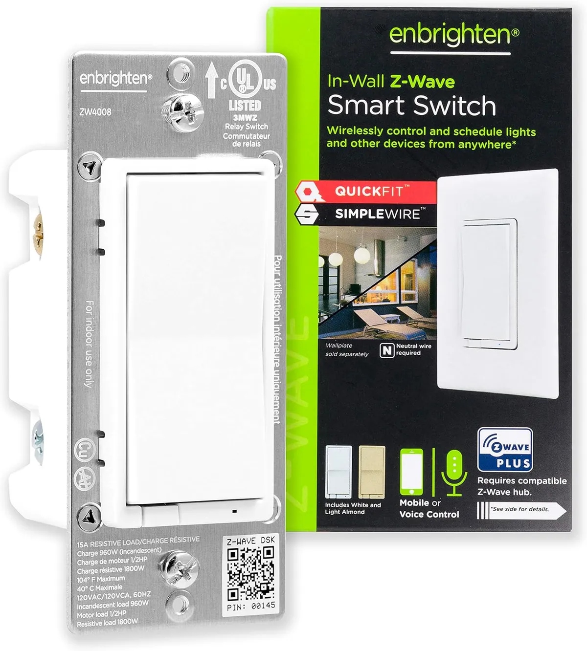 Cover Image for Z-Wave Plus Smart Switch for a Connected Home